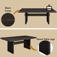 thumbnail image 6 of ACME Jaramillo Contemporary Wood Rectangular Dining Table in Black, 6 of 9