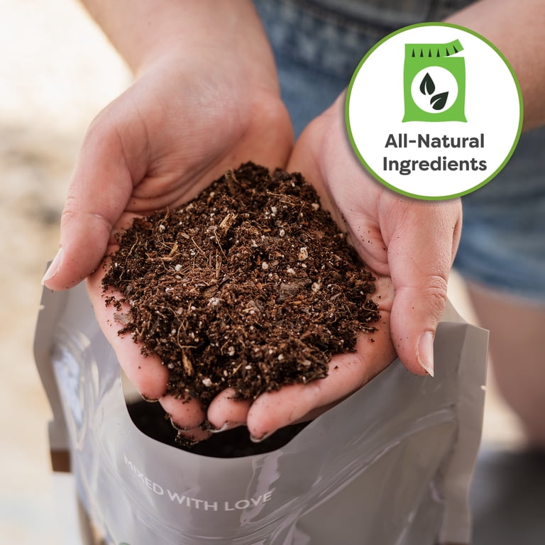 Perfect Plants Money Tree Potting Soil 4qt | Organic Coco Coir Based Plant Mix for Indoor Tr