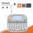 thumbnail image 7 of Rongta Label Maker Machine with Tape, Label Maker Waterproof with QWERTY Keyboard, TM95 12mm Portable Labeler  with 1 Tape for Home Organization, Office or School Supplier , White, 7 of 7