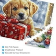 thumbnail image 3 of 500 pcs Christmas gift & puppy Craft Wooden puzzles for adults 500 pieces,Unique Artwork for Adults,Funny Animal Art Christmas gift & puppy Puzzle,Great for Relaxation and Display for Puzzle Lovers, 3 of 6