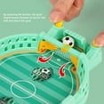 thumbnail image 3 of Ministure Tabletop Soccer Pinball Games, Football Table Interactive Game Safe 2 Players  for Leisure, 3 of 7