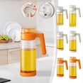 thumbnail image 1 of XWSHYW Botellas Contenedor de Aceite Olla de Aceite de Vidrio Apertura y Cierre Automático Olla de Aceite Doméstica Botella de Llenado de Aceite de Soja de Gran Capacidad Almacenamiento de Botellas d, 1 of 7