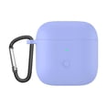 thumbnail image 2 of Joernso Earphone Case Anti-shock Bluetooth-compatible Earbuds Soft Silicone Cover with Carabiner for Redmi Buds 3, 2 of 8