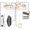thumbnail image 1 of Prewired Guitar Control Plate Assembly,Loaded 3-Way Blade Switch Push Pull Potentiometer Excellent Pot Speed Knobs, 1 of 6