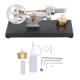 thumbnail image 1 of Motor Stirling de aire caliente, modelo de generador de motor Stirling DIY, juguete educativo con placa base de metal., 1 of 14