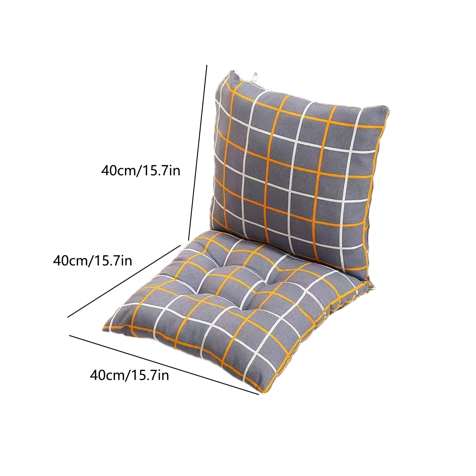 Weloille Seat Cushions Tufted Corduroy Floor Cushions for Living Room Soft Thicken Seating Cushion Tatami for Living Room Sofa Kids Outdoor Patio Furniture Cushions (40x80cm)