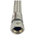 Industrial Grade Heavy Duty Flexible Metal Hose Connector 1/2" NPT x