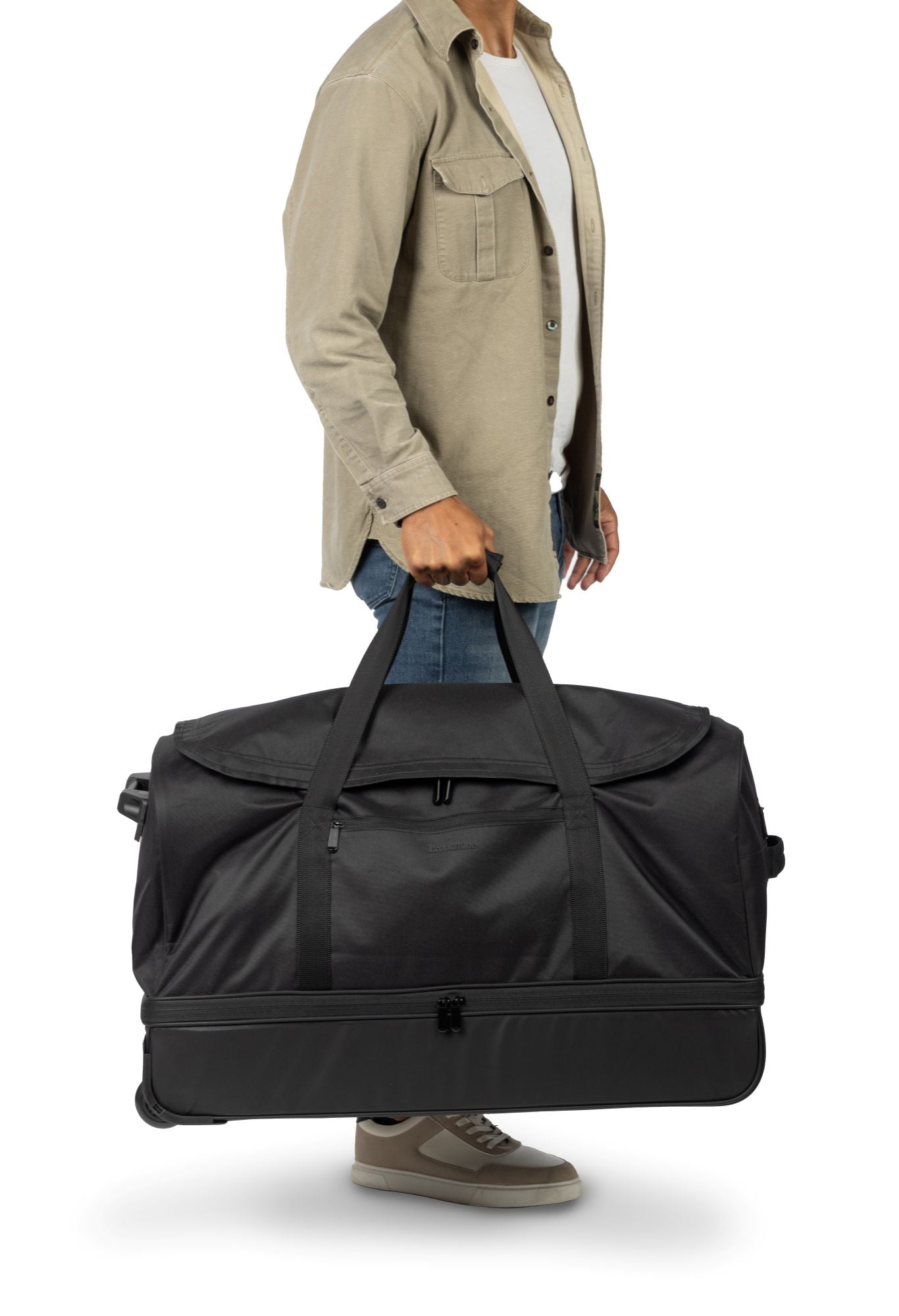 Brookstone 28" Wheeled Duffel Bag for All Seasons