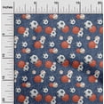 thumbnail image 2 of oneOone Tissu Polyester Spandex Bleu Matériel de Robe de Sport Tissu Imprimé Tissu au Mètre 56 Pouces de Large-Aa, 2 of 4
