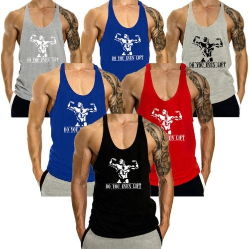 SHREDDERS GYM VEST STRINGER BODYBUILDING MUSCLE TRAINING TOP FITNESS SINGLET