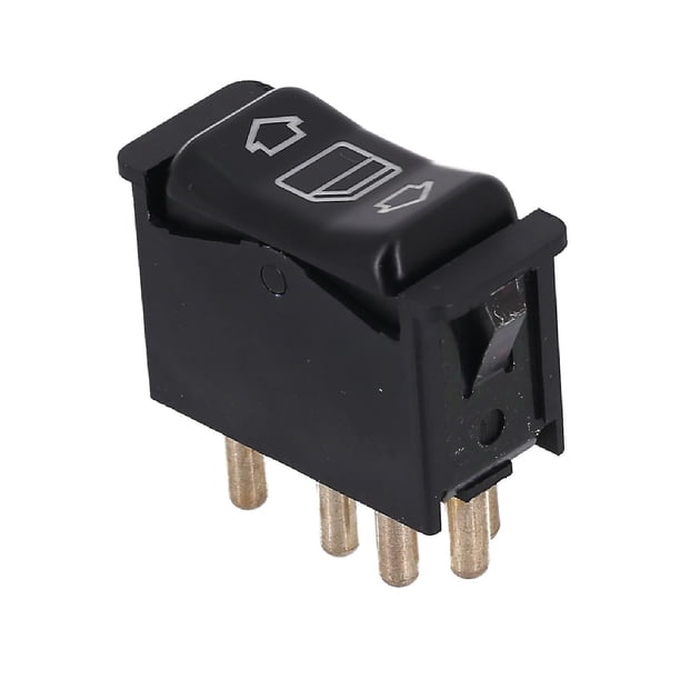 Window Control Switch Professional Ergonomic Design Black Master Window Button Direct Replacement 1268206310 For Mercedes W126