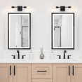 thumbnail image 6 of Modern Mirrors Calisto Illuminated Vanity Mirror for Bathroom with Frosted Backlit LED Lighting, 6 of 7
