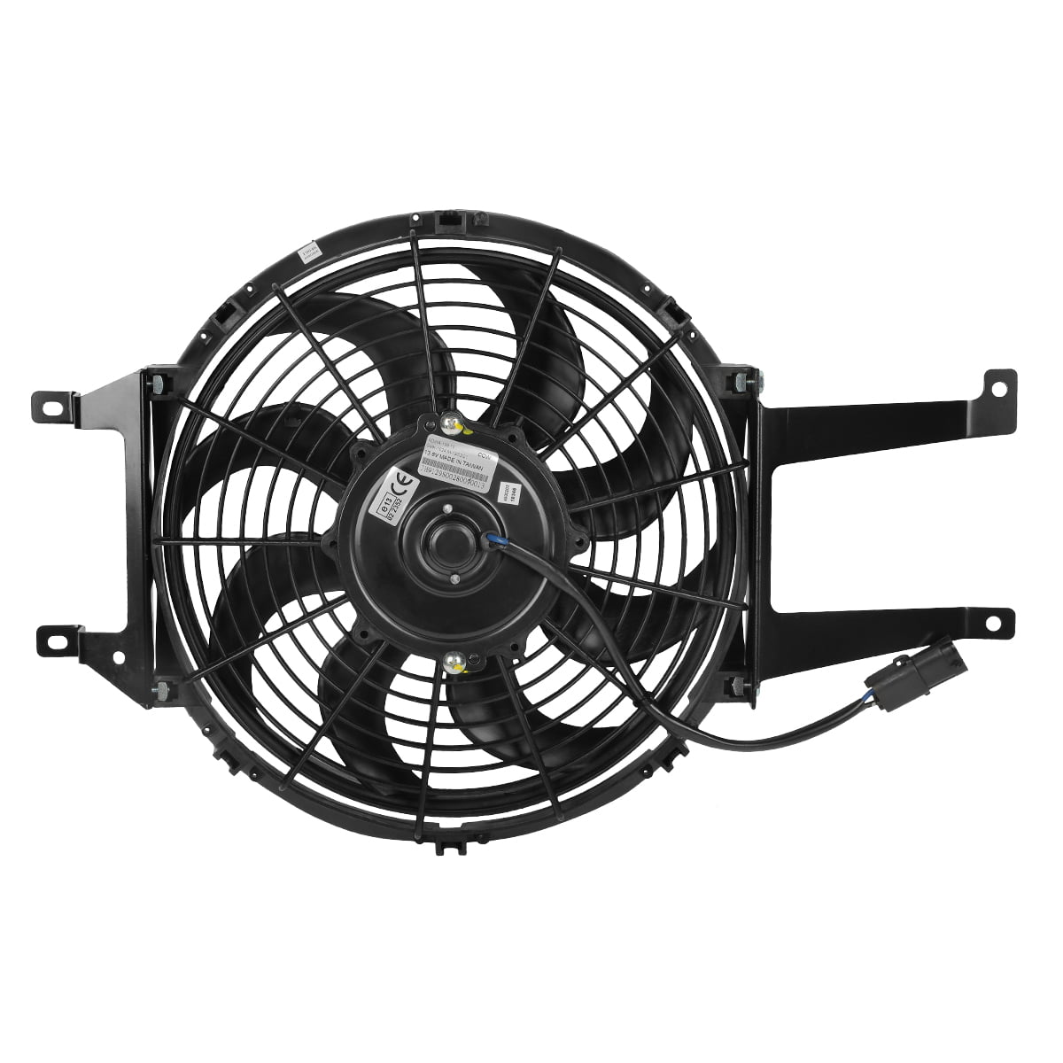 DNA Motoring OEM-RF-0181 HO3113114 Factory Style AC Condenser Cooling Fan Assembly