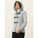 thumbnail image 3 of Chaquetón Allegra K con capucha y bolsillos profundos Gris XS, 3 of 6