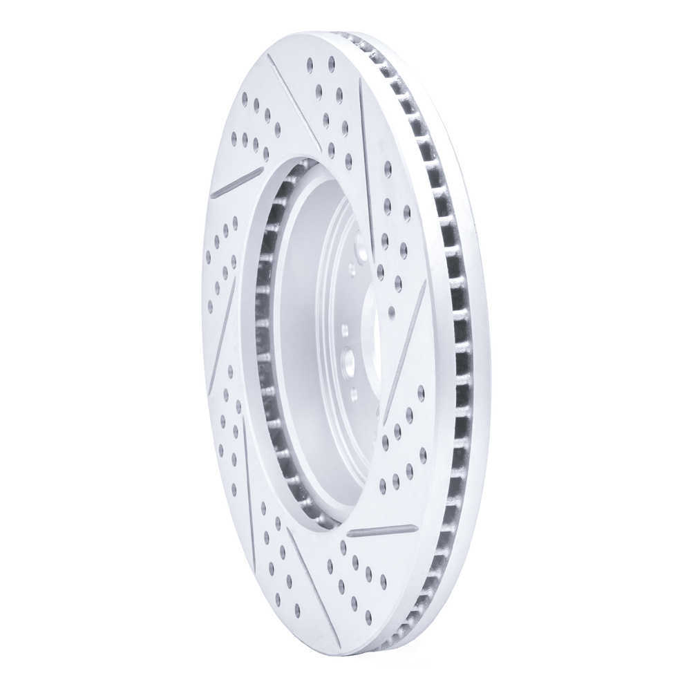 Dynamic Friction Company 830-75008L DFC Geoperformance Rotor - Drilled and Slotted