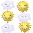 thumbnail image 1 of 6 globos de foil de sol y nube para fiesta, 1 of 5