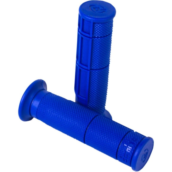 Domino 0900.82.42.06-0 Domino Victor Half-Waffle Grips - Blue