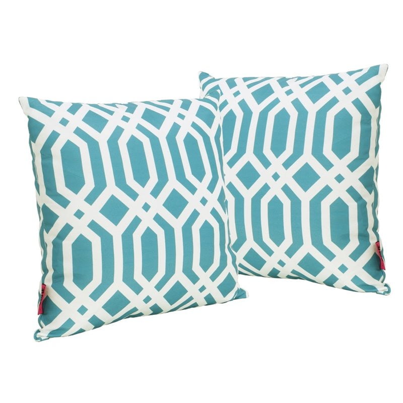 walmart throw pillows teal