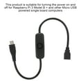thumbnail image 4 of Qiilu Micro USB Female to Male Extension Cable with 501 Button Switch for, for Cable, Extension Cable, 4 of 8