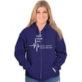 thumbnail image 4 of Keep Calm Funny EMT Humor Zip Up Hoodie Men's Women's Brisco Brands S, 4 of 6