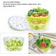 thumbnail image 4 of Secador de lechuga y lavadora de vegetales manual sin BPA para ensalada grande con diseño de secado rápido, drenaje de lechuga y vegetales con facilidad, incluido Clear P, 4 of 5