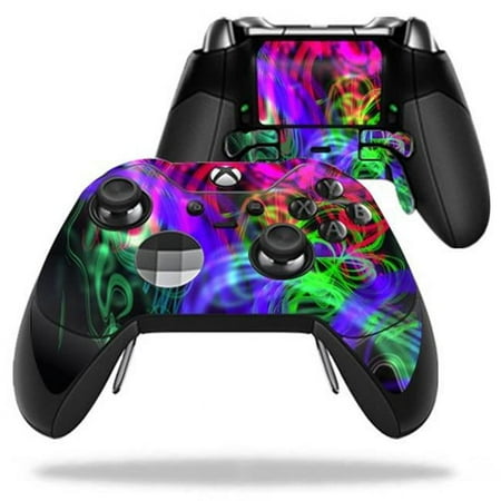 MightySkins MIELITECO-Neon Splatter Skin Decal Wrap for Microsoft Xbox One Elite Controller - Neon Splatter