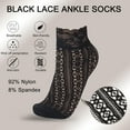 thumbnail image 2 of CAILDANL Lace Ankle Socks For Women - 5Pairs ruffle socks women - Fishnet Ankle Women Socks, 2 of 6