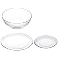 thumbnail image 2 of Juego De 4 Platos Trinches Cristar De Vidrio 24 cm, 2 of 2