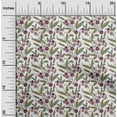 thumbnail image 1 of oneOone Polyester Lycra Fabric Leaves & Floral Block Print Sewing Fabric BTY 56 Inch Wide, 1 of 4