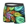 thumbnail image 2 of Kll Hippie Style Men'S Cotton Boxer Briefs Underwear-Large, 2 of 9