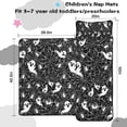 thumbnail image 5 of Ghost and Spider Web Halloween Pattern Toddler Nap Mats for Kids Preschool,50"x20" Sleeping Mat Bag or Kids,Toddler Sleeping Bag,Toddler Nap Mat or Daycare, 5 of 6