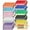 Mixed Color, variant on 120 Pack Multipurpose Mesh Zipper Pouches in 10 Colors for Makeup, Travel, Office, School and More