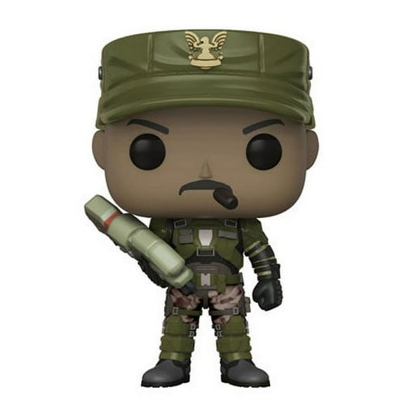 Funko POP! Games - Halo Vinyl Figure - SGT. JOHNSON (Cigar) #08 *Chase*