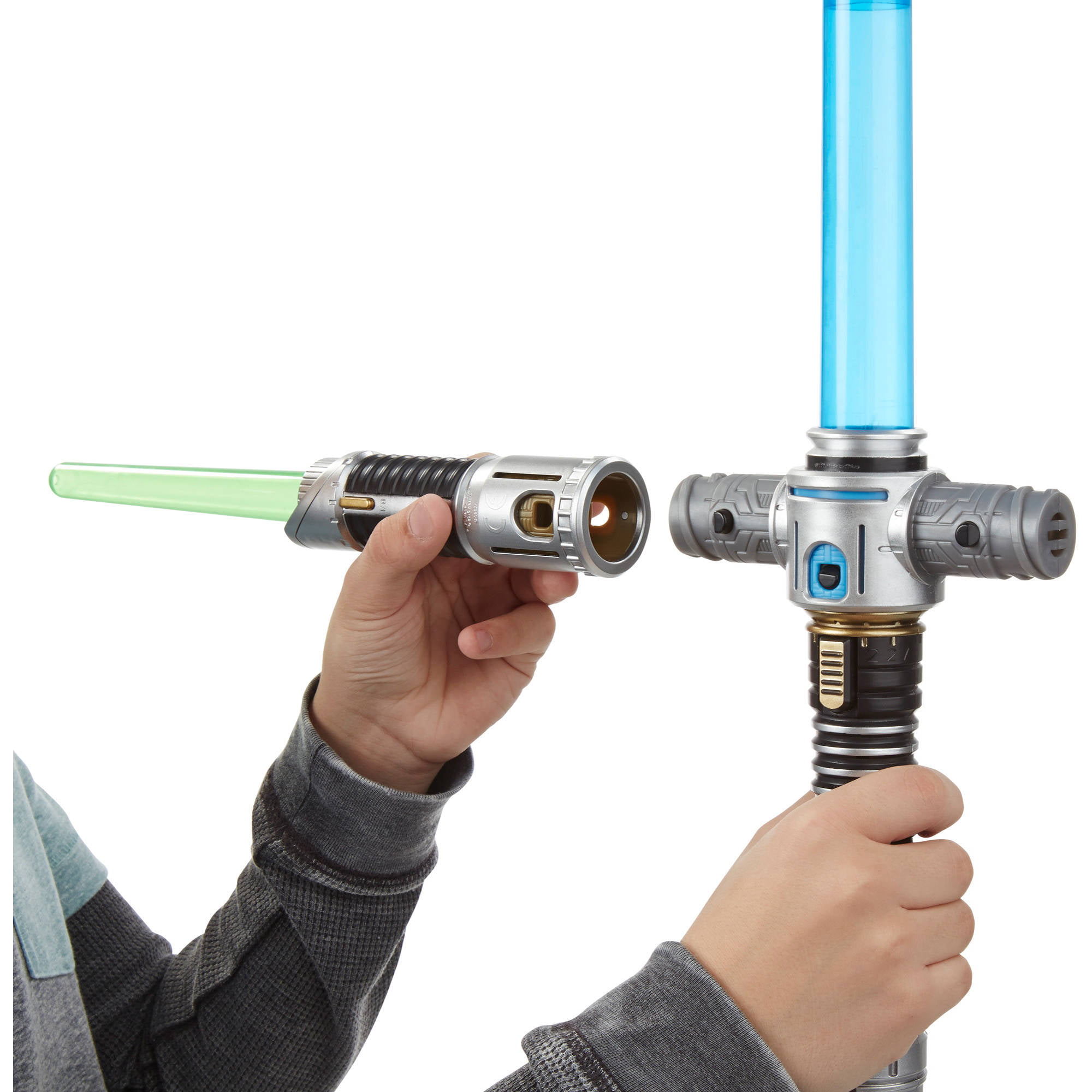 Star Wars Bladebuilders Handle & Dagger with working lights & attachments 