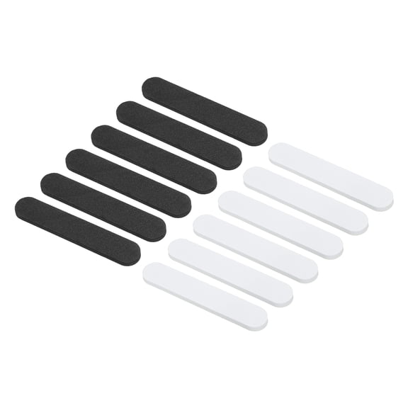 Uxcell 5mm Hat Size Reducer EVA Foam Hat Reducing Tape Hat Filler Size Reducer Black White 60Pcs