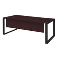 thumbnail image 2 of Structure 72" x 36" Training Table with Modesty Panel- Mahogany/Black, 2 of 4