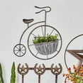 thumbnail image 2 of DecMode 21" x 22" Gray Metal Industrial Plantstand, 1 - Piece, 2 of 10