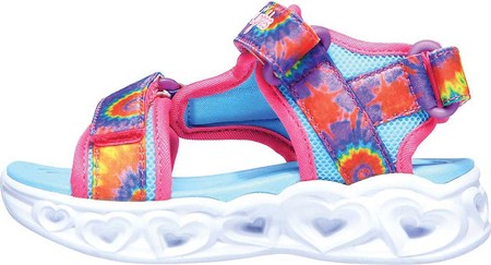 skechers heart lights sandals