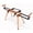 Orange, variant on Miter Saw Stand, Universal Miter Saw Table 440 LBS Load Capacity, 76-4/5 in Adjustable Folding Saw Stands Fits Most Table Saws with Quick Release Mounting Brackets, End Stops for Repeat Cutting