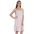 thumbnail image 2 of Bimba Printed Rayon Nightwear for Womens Spaghetti Strap Night Dress Sexy Nightgown, 2 of 7