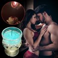 thumbnail image 4 of Iumwxz Low Temperature Candles Wine Cup Shaped In The Dark Scented Candles Low Heat Romantic Wax Play Candles Body Safe Low Temp Drip Candles Massage Soy Candles home decor christmas clearance, 4 of 4