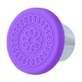 thumbnail image 1 of Wide Steel Cup And Practical Sauce Container Kitchen Tool Multi-functional Salad Dressing Seal Well，Convenient And Salad Cups Application Well purple lid, 1 of 9