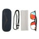 thumbnail image 3 of Gafas correctoras para daltónicos, montura completa negra, arco, patillas antideslizantes para conducir, impresión, teñido y arte., 3 of 14