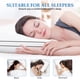 thumbnail image 5 of Juego de 2 almohadas DolceLuna Queen Size, alternativa al plumón, 5 of 7