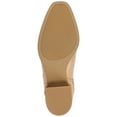 thumbnail image 6 of Journee Womens Elley Stacked Block Heel Square Toe Booties, 6 of 10