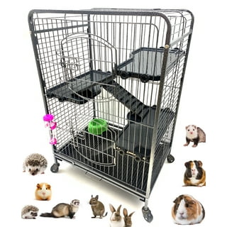 Brisbane Cage - for Sugar Gliders, Chinchillas, Rats, Squirrels, Marmosets,  Prairie Dogs, Degus