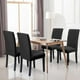 thumbnail image 3 of 4 Pack Removable Washable Short Dining Chair Slipcovers, 3 of 5