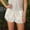 Beige, variant on DuoJiaJ Womens Shorts, High Waist Wide Leg Lace Casual Bottoms Beige S