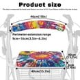 thumbnail image 6 of HELLHERO Breathable Covers Accessories for Elderly Walkers Breathable Fabric Dust Proof Most Standard Sized Colorful Tie Dye Patterns, 6 of 10