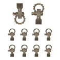 thumbnail image 1 of Paracord Buckles Bow Clasps Screw Pin Anchor Shackle Adjustable Shackles Buckles for Paracord Bracel, 1 of 5